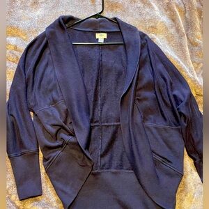 Old Navy brand blue cardigan